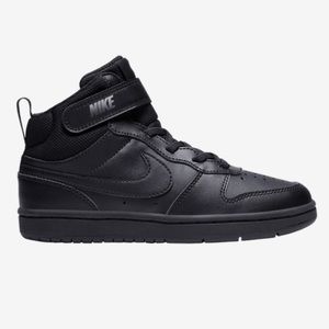 Nike Court Borough Mid 2 Sneakers Black Size 3Y
